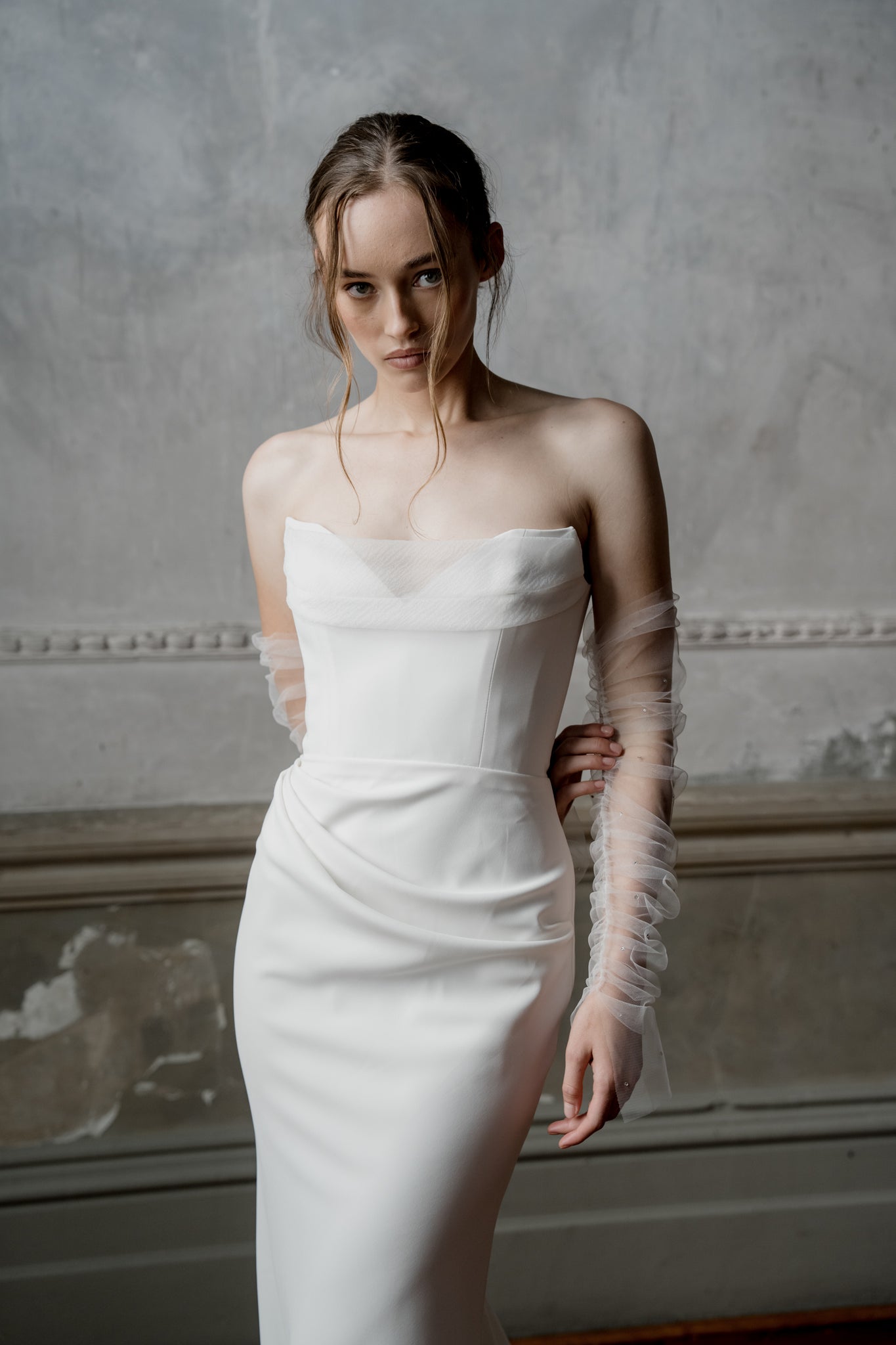 N21 - SPARKLE TULLE GLOVES