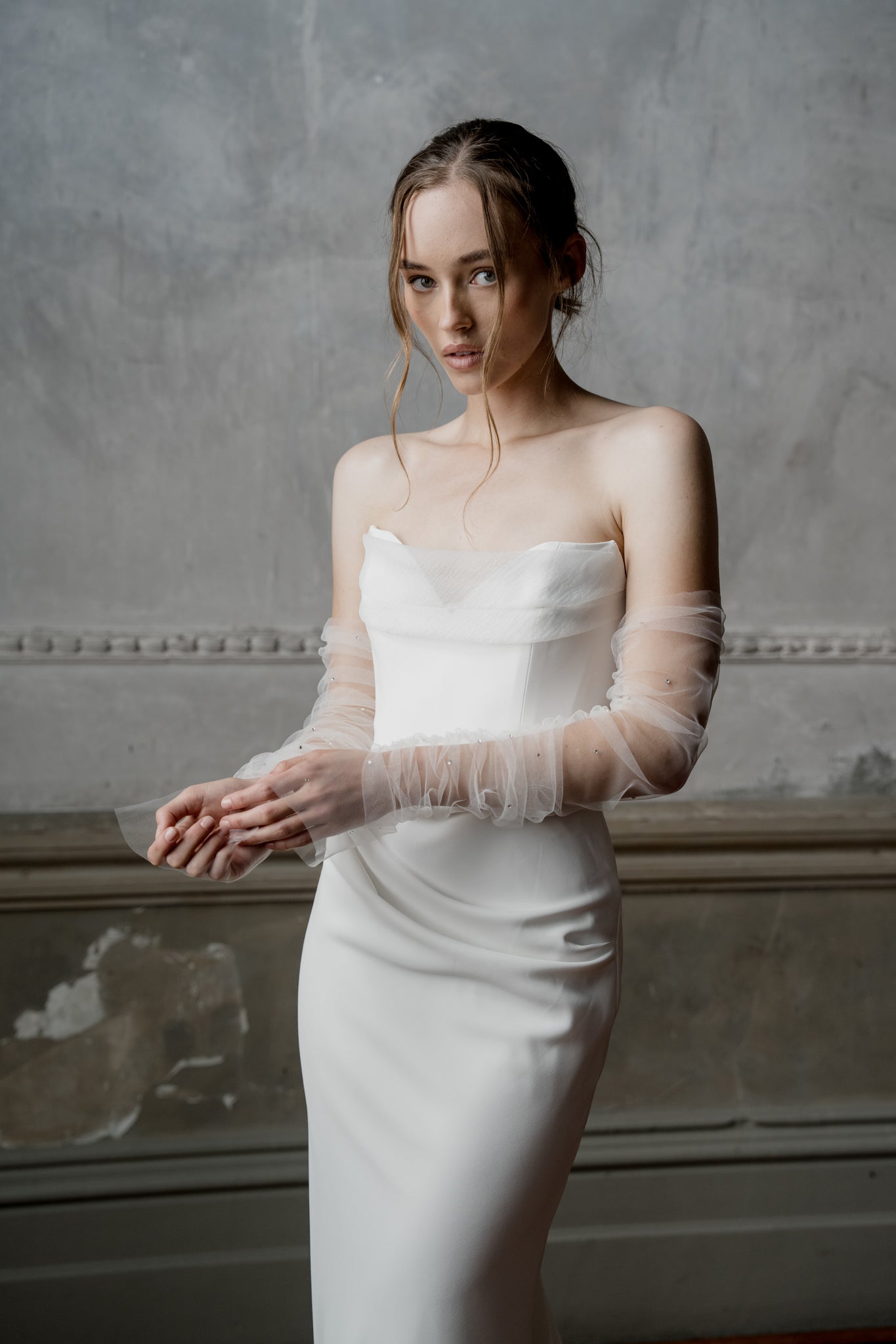 N21 - SPARKLE TULLE GLOVES